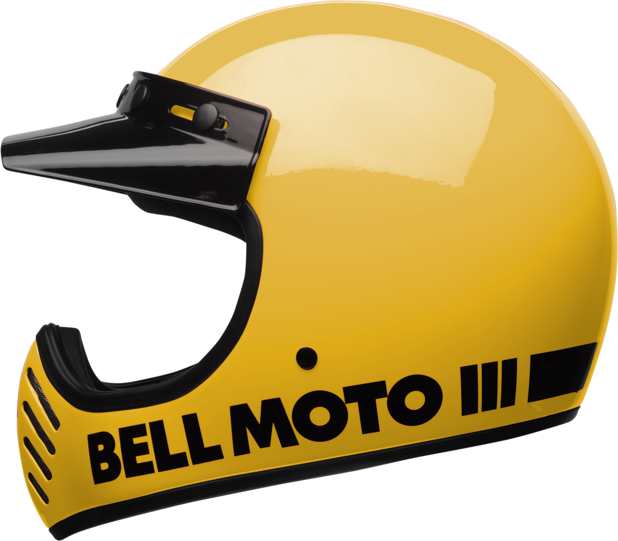 AOMC.mx: 2018 Bell Moto-3 Helmet Classic (Gloss Yellow)