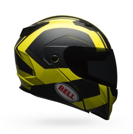 AOMC.mx: 2018 Bell Revolver EVO Helmet Jackal (Matte Hi-Viz Yellow