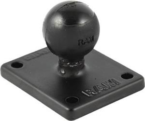 Main image of Ram 2"X1.7" Base W/1" Ball Includes Amps Hole Pattern