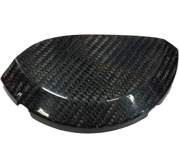 Main image of P3 Carbon Clutch Cover Protector KTM 250/350 11-15