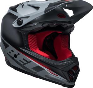 Main image of 2020 Bell Moto-9 MIPS Youth Glory Helmet (Matte Black/Gray/Crimson)
