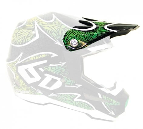 Main image of 6D ATR-1 Maze Visor (Green)