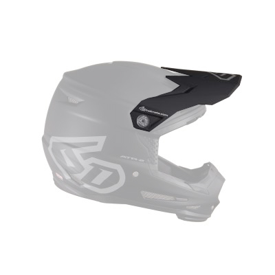 Main image of 6D ATR-2Y Solid Matte Visor (Black)