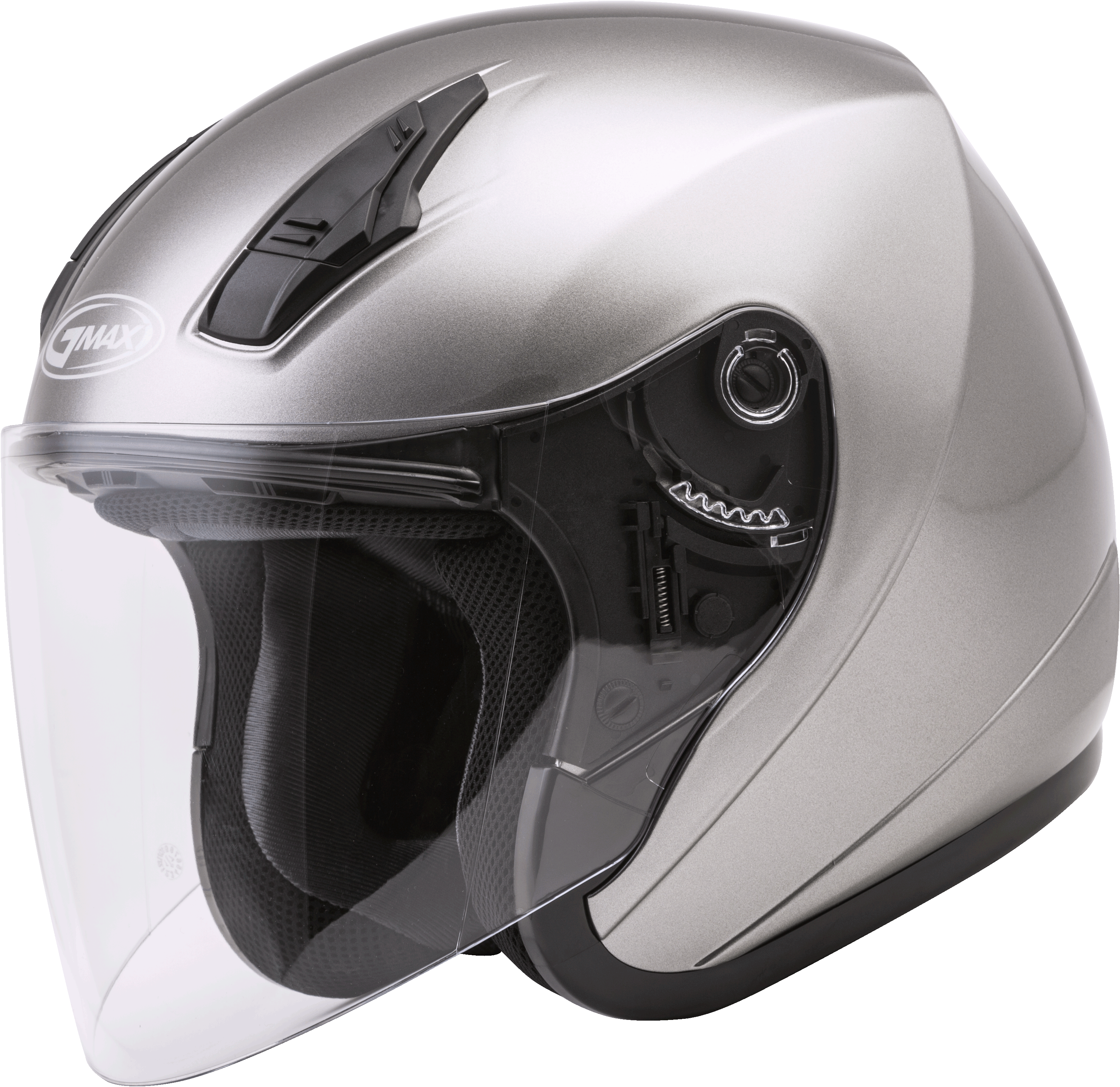 Main image of GMAX OF-17 Open Face Helmet with Sun Visor and Communication Compatibility