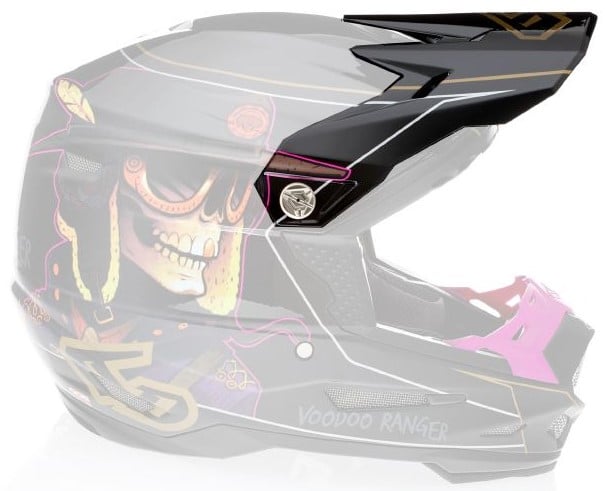 Main image of 6D ATR-2 Visor Voodo Ranger Gloss (Black)