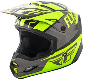 Main image of FLY Racing Elite Guild Helmet (Hi-Vis/Grey/Black)