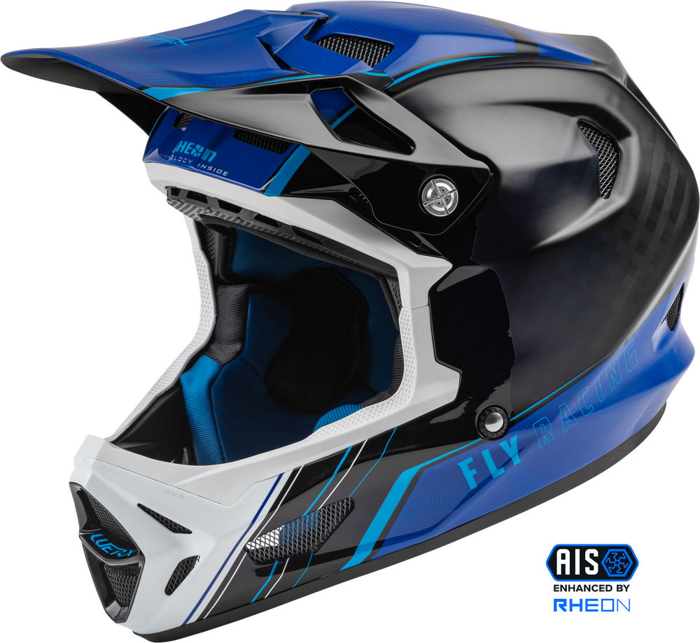 Main image of Fly Racing WERX-R Helmet (Blue/Carbon)