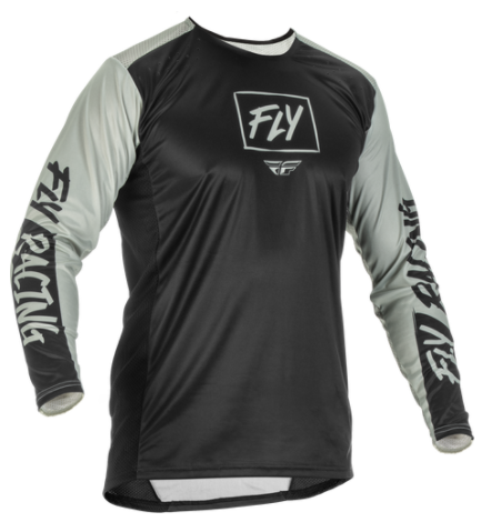 Main image of 2022 Fly Racing Lite Jersey (Black/Grey)