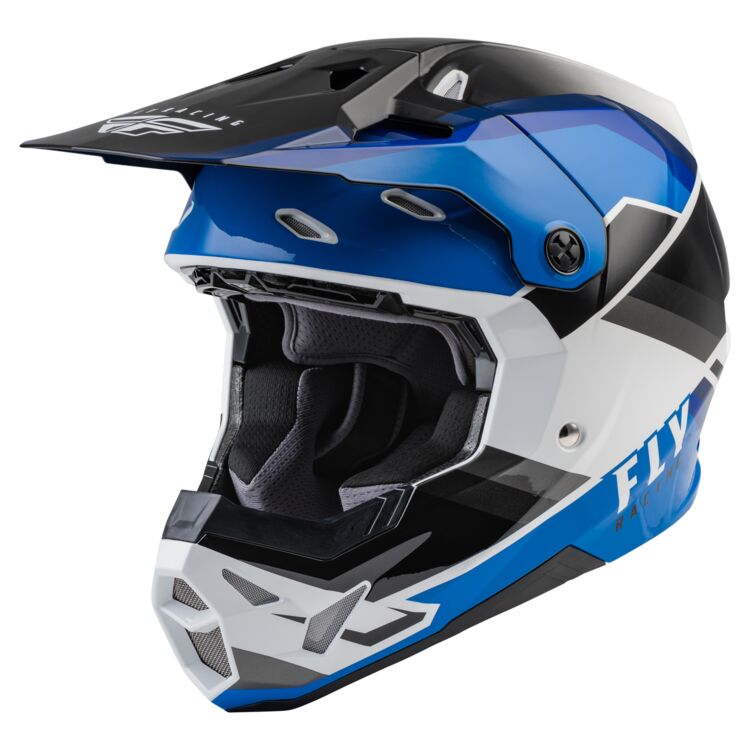 Main image of 2022 Fly Racing Youth Formula CP Rush Helmet (Black/Blue/White)