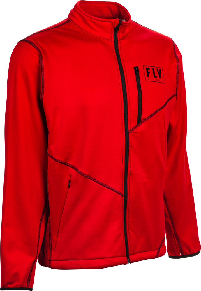 Main image of Fly Racing Mid-Layer Jacket (Red)