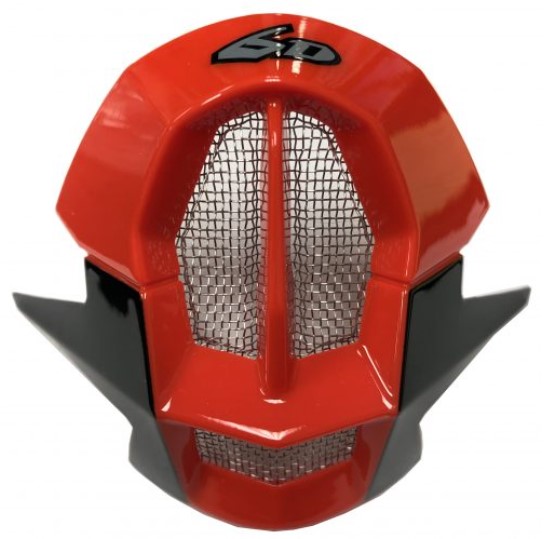 Main image of 6D Mouthpiece Intruder (White/Red)