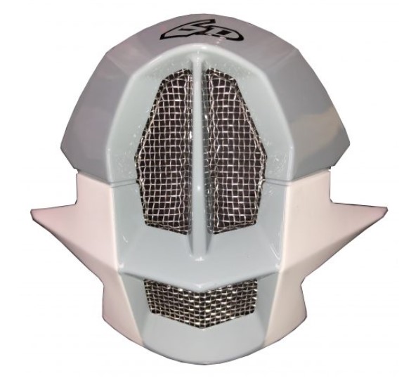 Main image of 6D Mouthpiece Intruder (White/Gray/Black)