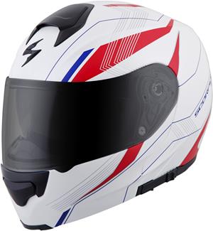 Main image of Scorpion EXO-GT3000 Modular Sync Helmet (Red/White/Blue)