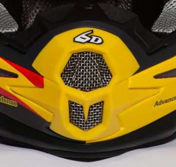 Main image of 6D Mouthpiece Solid Flo (Red/Yellow/Black)