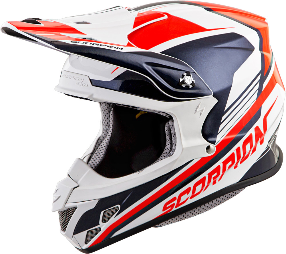 Main image of Scorpion VX-R70 Ascend Helmet (Red/Blue)