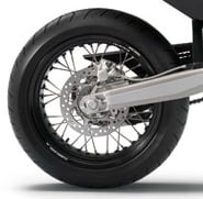 Main image of KTM 690 SMC Rear Wheel 5x17" Tubeless (Black)