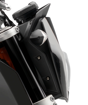 Main image of KTM Duke 690 Head Light Mask (White)