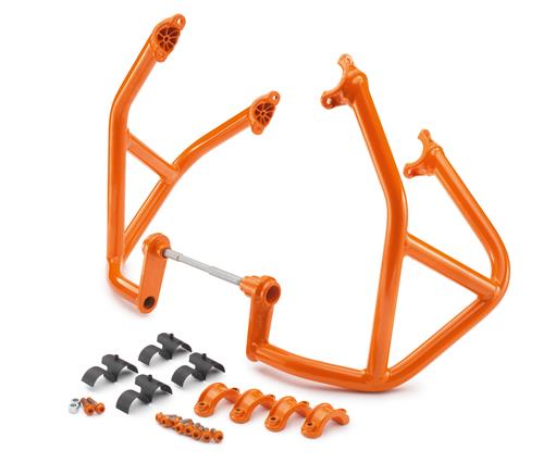 Orange Moteur Pare-chocs Barre Protection Crash Bars Pour 2013-2016 KTM Duke 690