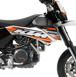 Main image of KTM Side Cover Left 690 END/SMC (White)