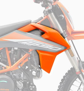 Main image of KTM Spoiler Right 690 END/SMC 19-21 (Orange)