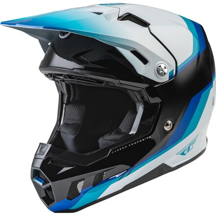 Main image of 2022 Fly Racing Formula CC Driver Helmet (Black/Blue/White)