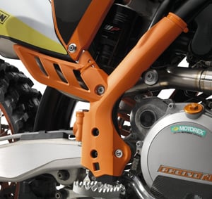 Main image of KTM Frame Protection Set 08-11 (Orange)