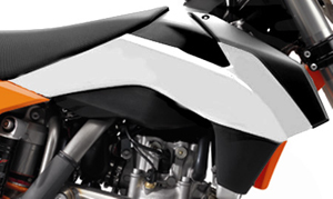 Main image of KTM Shroud Set (White) 13-15