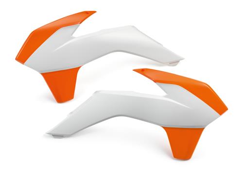 Main image of KTM Shroud Set 13-15 (White/Orange)