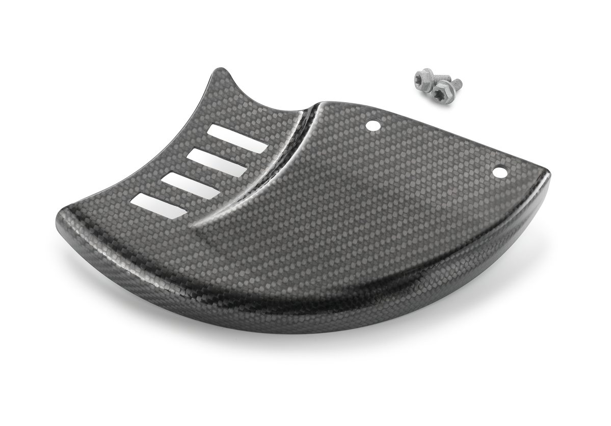 KTM Carbon Brake Disc Guard: AOMC.mx