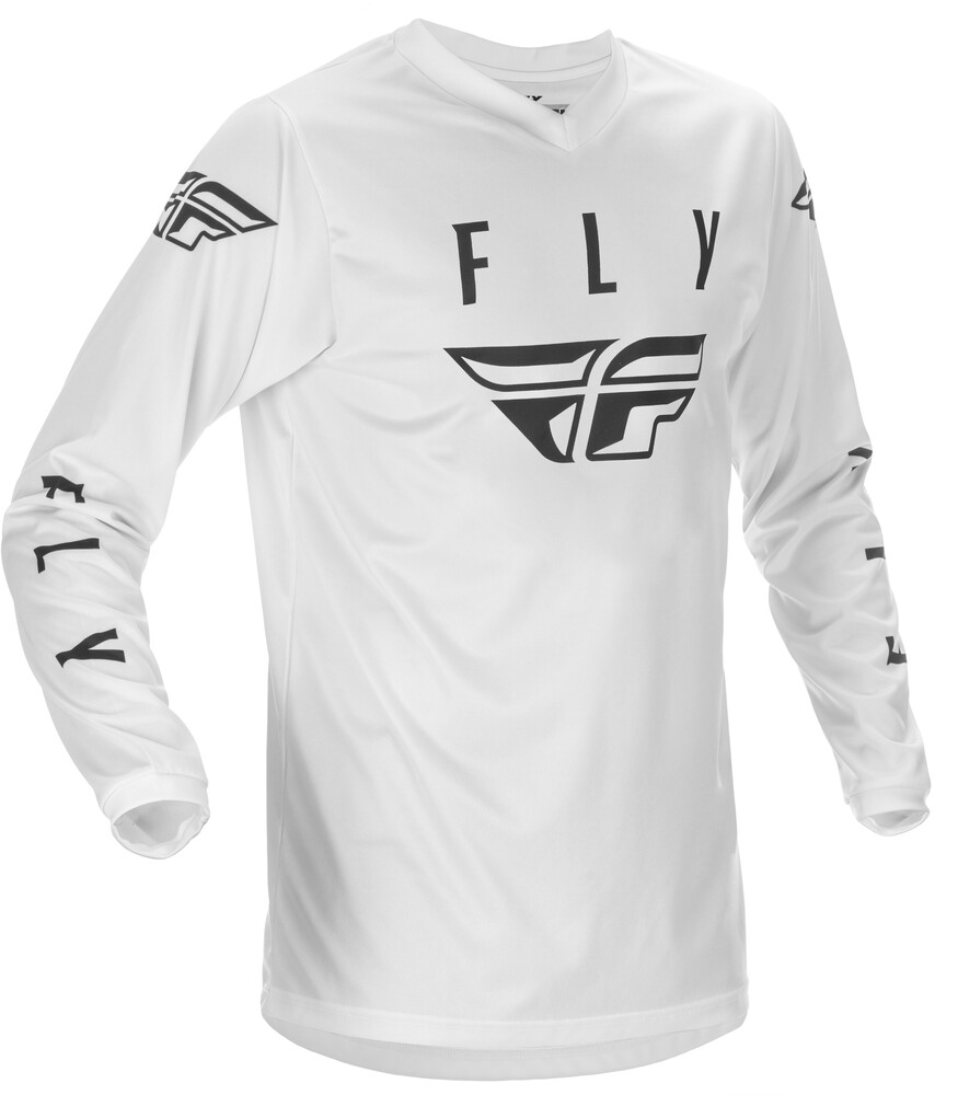 Main image of Fly Racing Universal Jersey (White/Black)