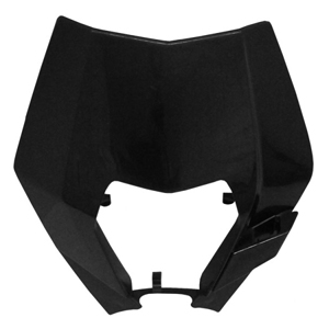 Main image of Headlight Mask (Black) EXC 08-12