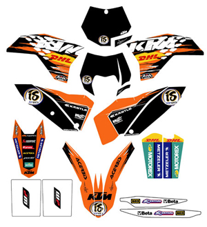 Main image of KTM Euro Racing Graphics