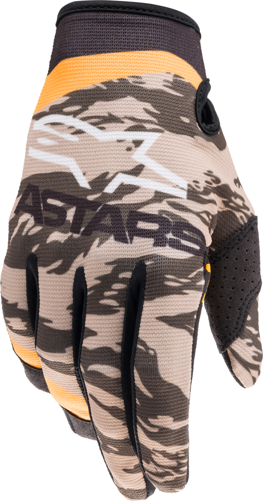 2022 Alpinestars Radar Gloves (Brown Camo/Orange) AOMC.mx