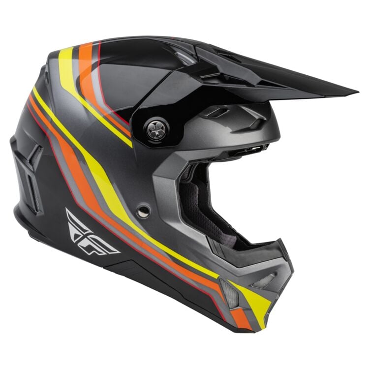 Main image of 2022 Fly Racing Formula CP SE Speeder Helmet (Black/Yellow/Red)