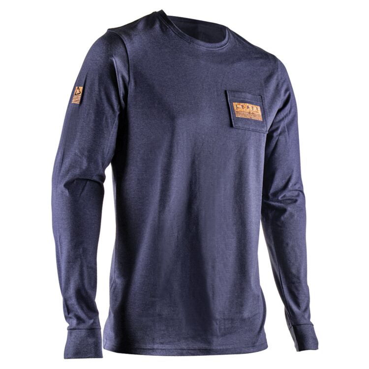 Main image of 2022 Leatt Long Sleeve Shirt Upcycle (Navy)