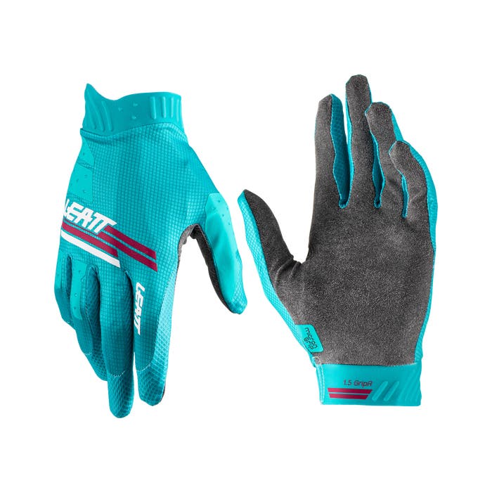 Main image of Leatt Moto 1.5 GripR Gloves (Aqua)