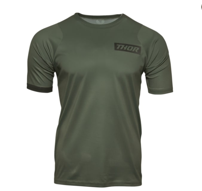 Main image of Thor Short-Sleeve Assist Jersey (Green)