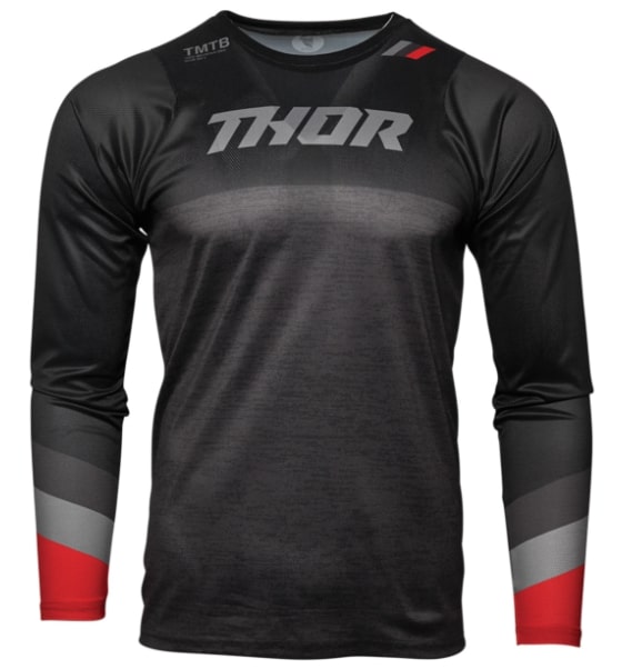 Main image of Thor Long-Sleeve Assist MTB Jersey (Black/Gray)