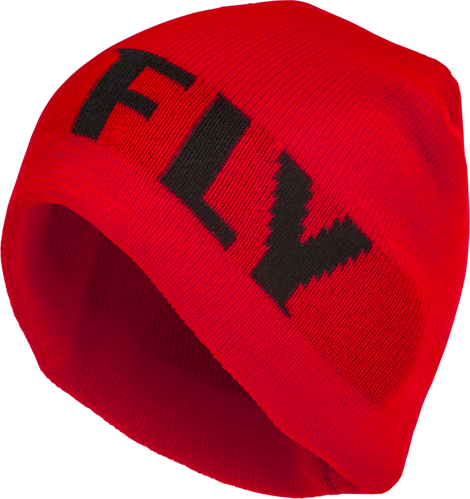 Main image of Fly Racing Fitted Beanie (Red)