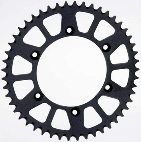 Main image of Sunstar Black Rear Aluminum Sprocket HUS/HQV/GASGAS 98-22