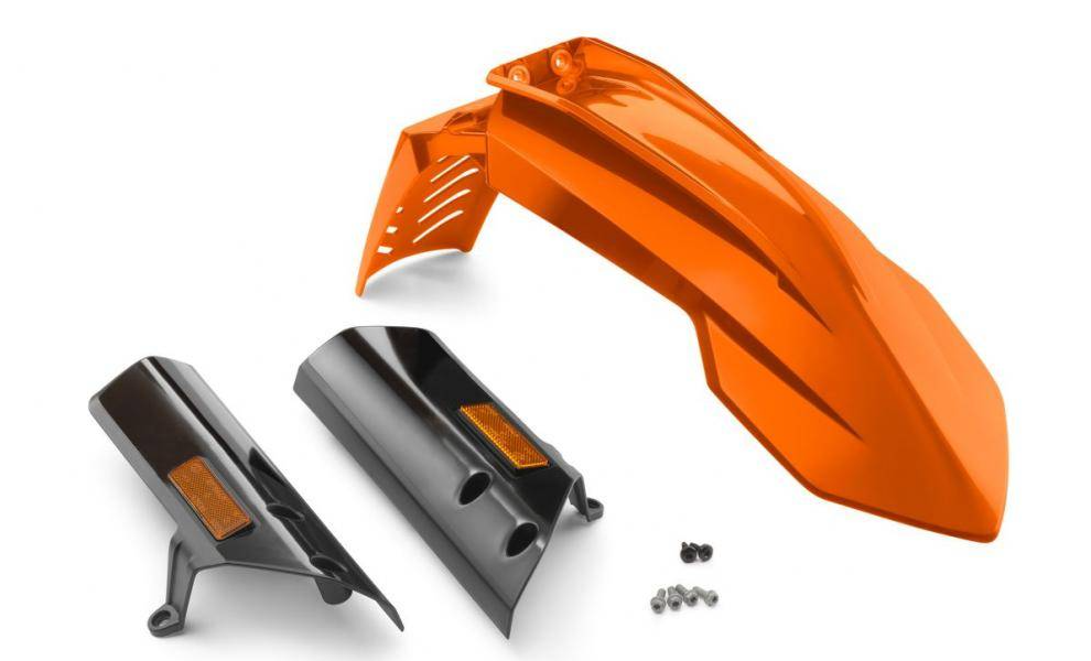 Main image of KTM High Front Fender Kit (Orange) 890 Adventure