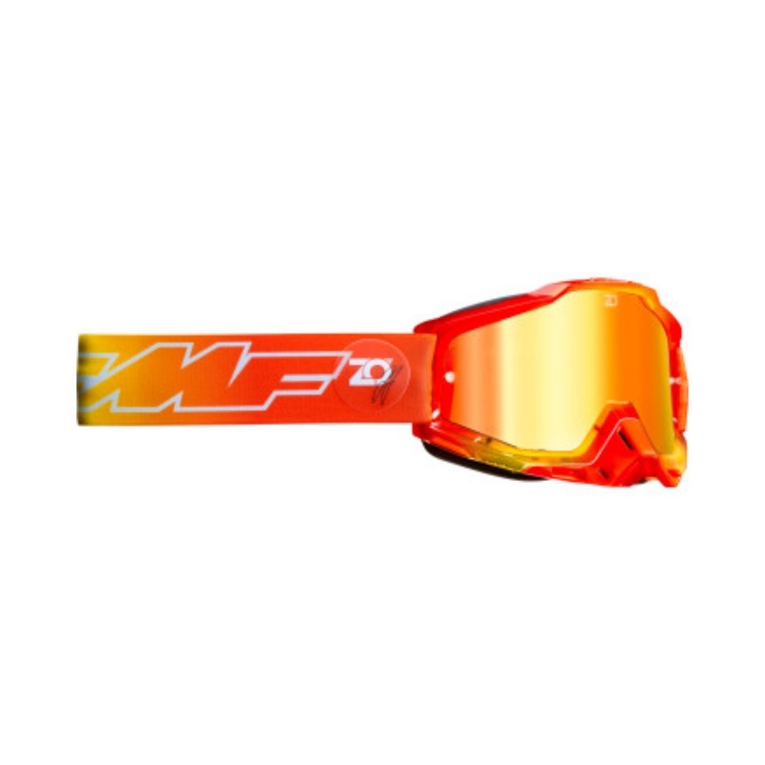 Main image of 2022 FMF Powerbomb Goggles Osborne (Red Mirror)