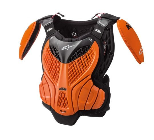 Main image of KTM Kids A5 Body Protector (Orange/Black)
