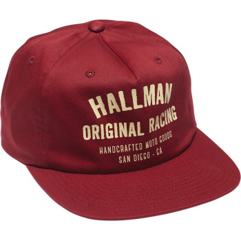 Main image of 2022 Thor Hallman Tried & True Snapback (Red)