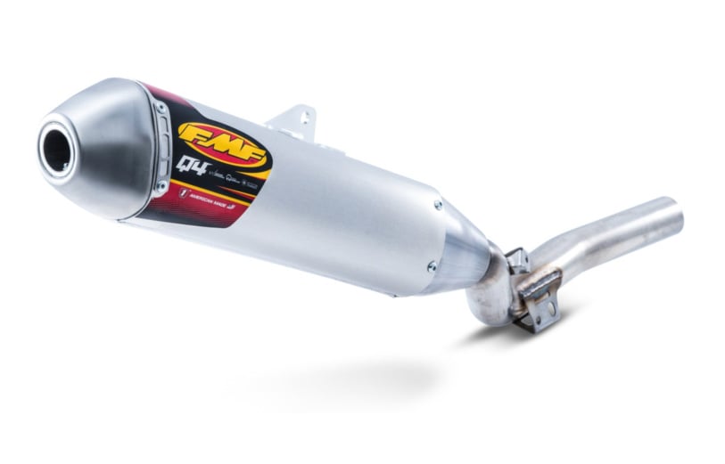 Main image of FMF Q4 Hex Slip-On Exhaust S/A YZ250F 14-18