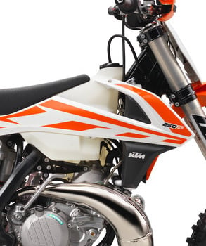 Main image of KTM Radiator Shroud Set 2017 SX/XC (White)