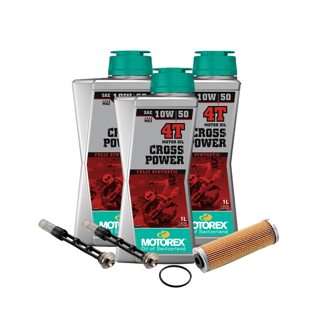 Main image of Motorex Complete Oil Change Kit KTM 790-901 13-22 (Power Synthetic)