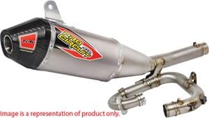 Main image of Pro Circuit Ti-6 Exhaust System W/Carbon End Cap YZ450F/FX 14-16