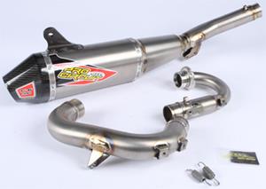 Main image of Pro Circuit Ti-6 Pro Exhaust System W/Carbon End Cap YZ250F/FX 14-16