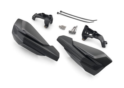 KTM/HQV/GG MX Handguard Kit (Black): AOMC.mx
